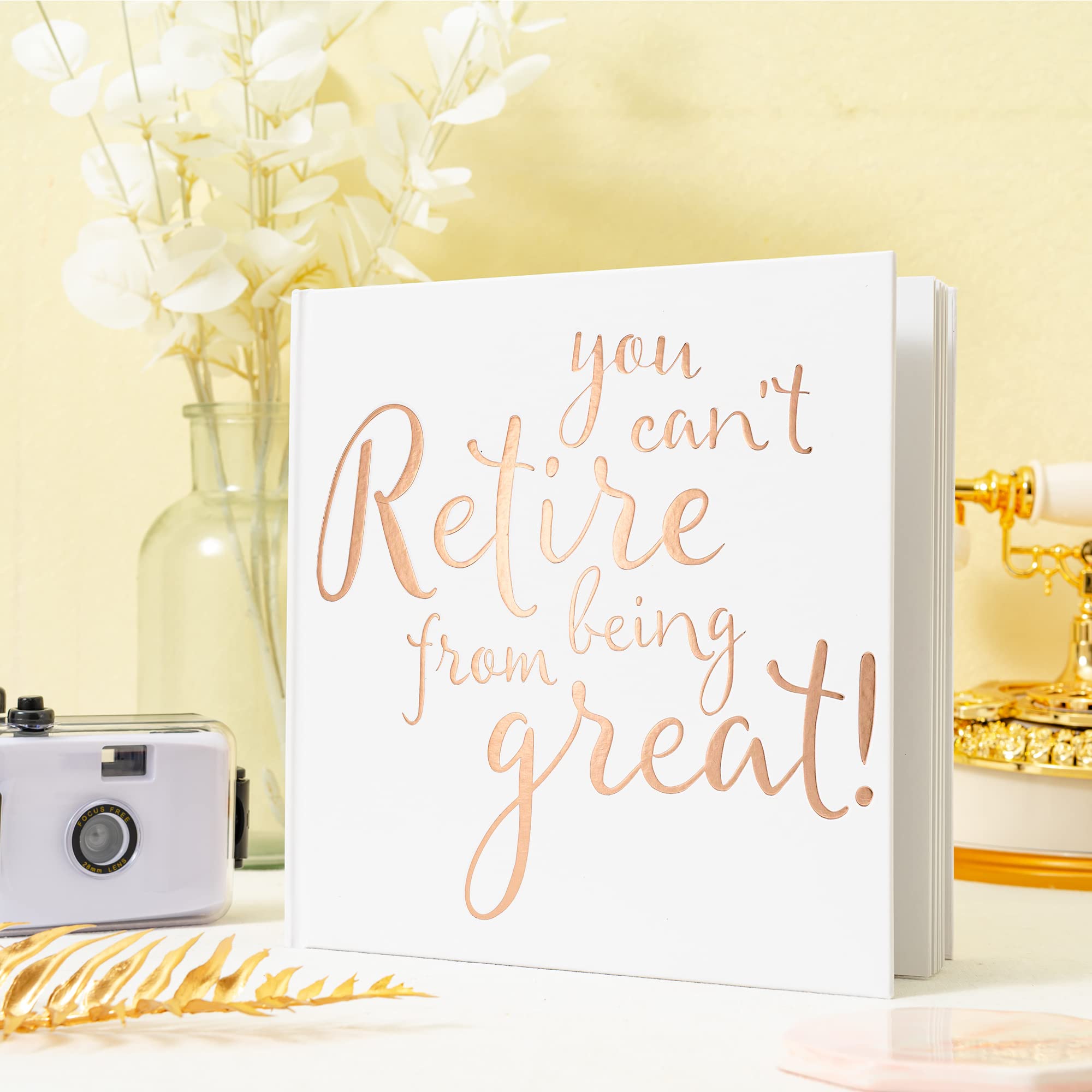 Snapklik.com : Retirement Party Guest Book For Father Cant Retire From ...