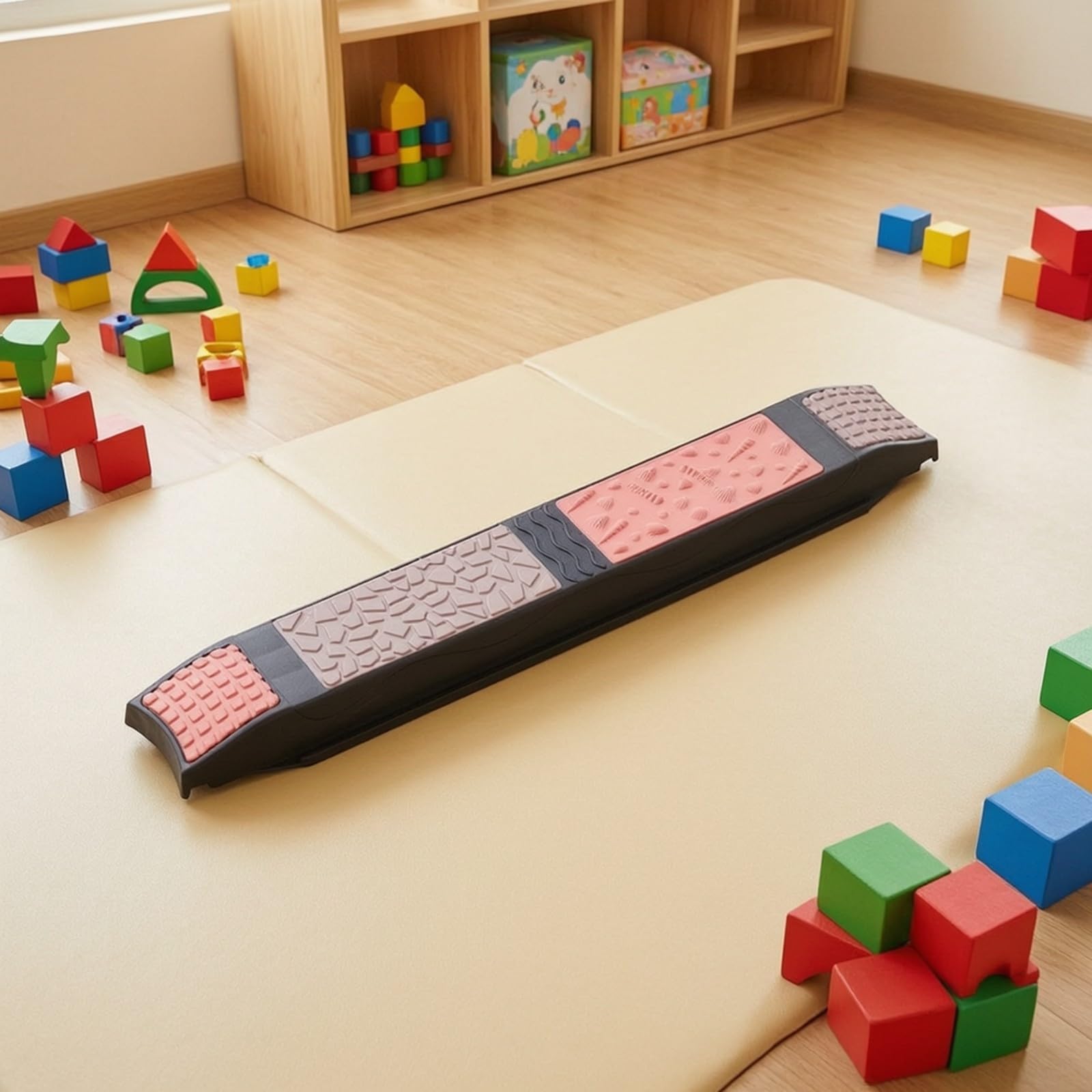 harayaa Puente Equilibrio Infantil | Didáctico, Tabla Coordinación Infantil, para Motricidad Gruesa, Sensorial, salones Escolares, Niños en Edad Preescolar
