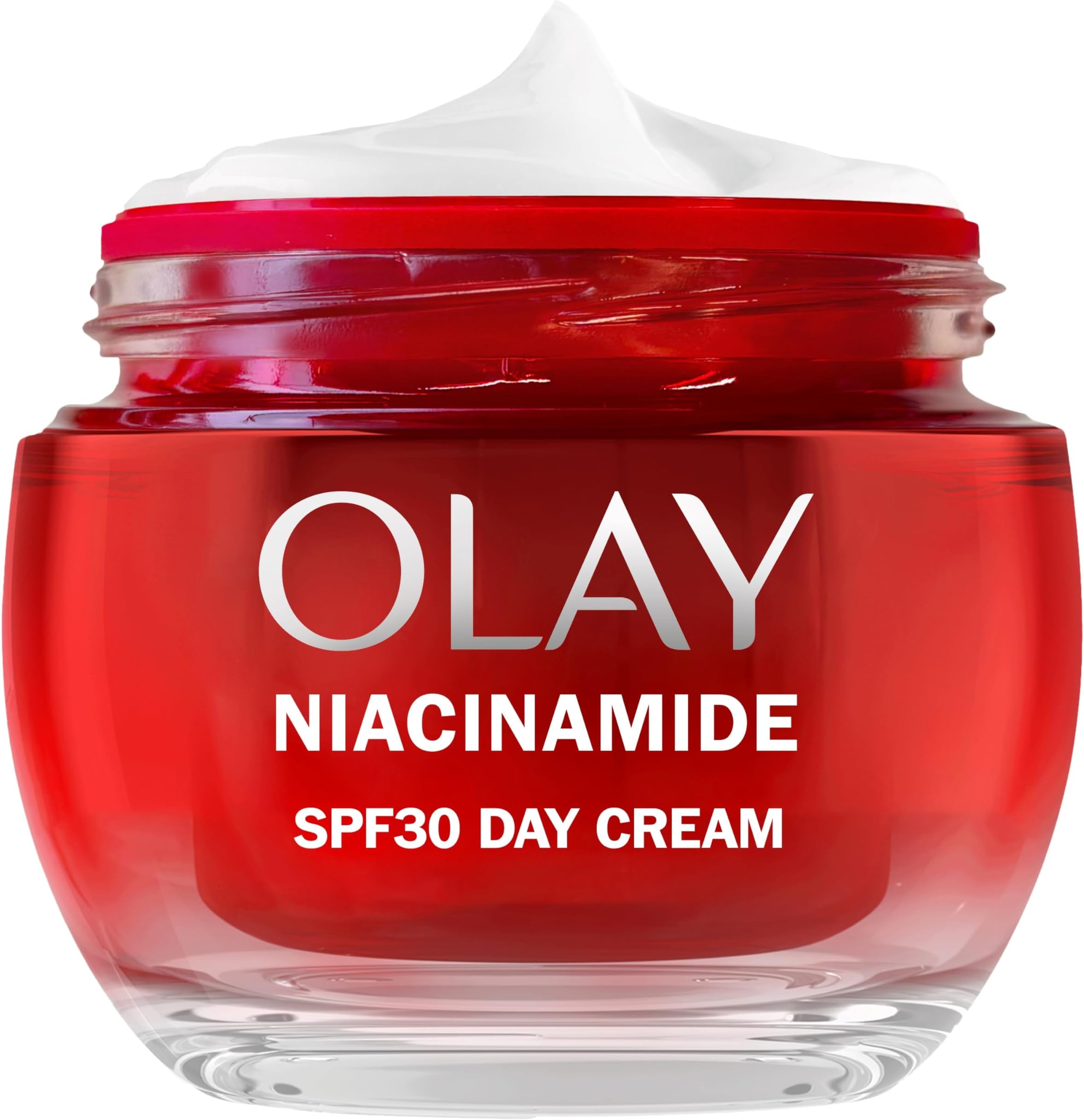 Niacinamide Day Face Cream SPF30. Anti-Wrinkle + Age Defying Skincare Moisturiser with Sun Protection, Vitamin E and Anti-Ageing Niacinamide. Renews and Hydrates. Non-Greasy. 50ml