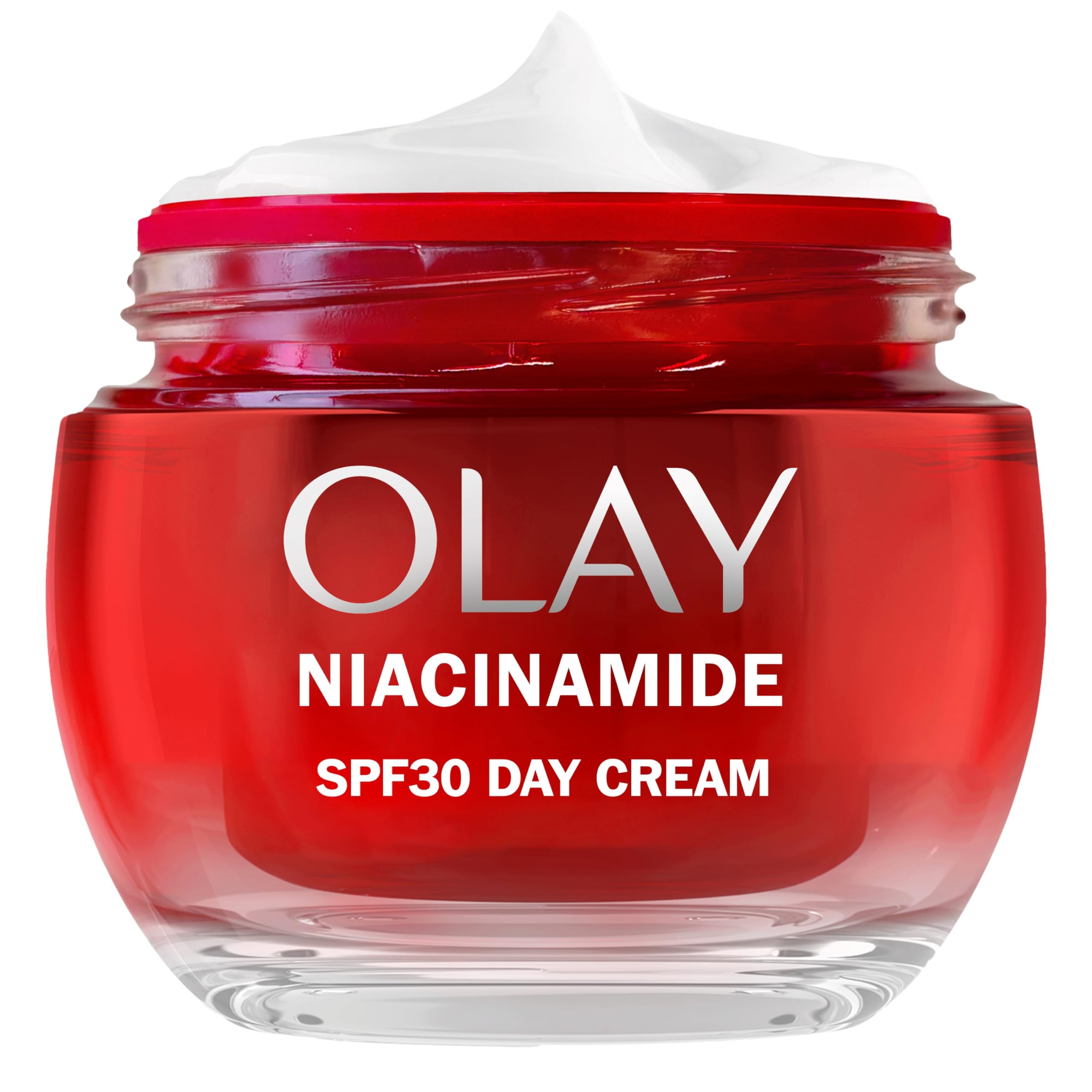 Olay Regenerist Niacinamide Day Cream Face Moisturiser SPF 30, Skincare with Niacinamide 99% Purity, Antioxidant Vitamin E, Anti Ageing Skin Care: Renews, Age Defies and Hydrates, Non-Greasy, 50ml