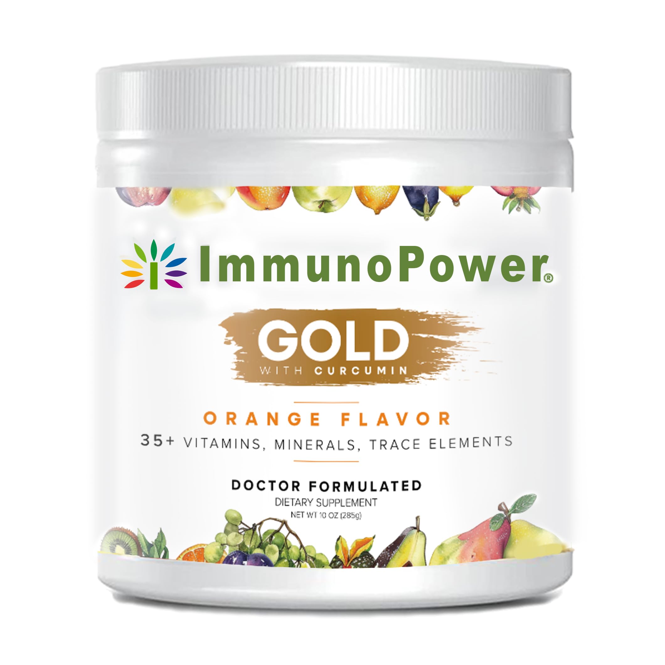 Dr. Patrick Quillin, Oncology Nutritionist, with ImmunoPower Gold product