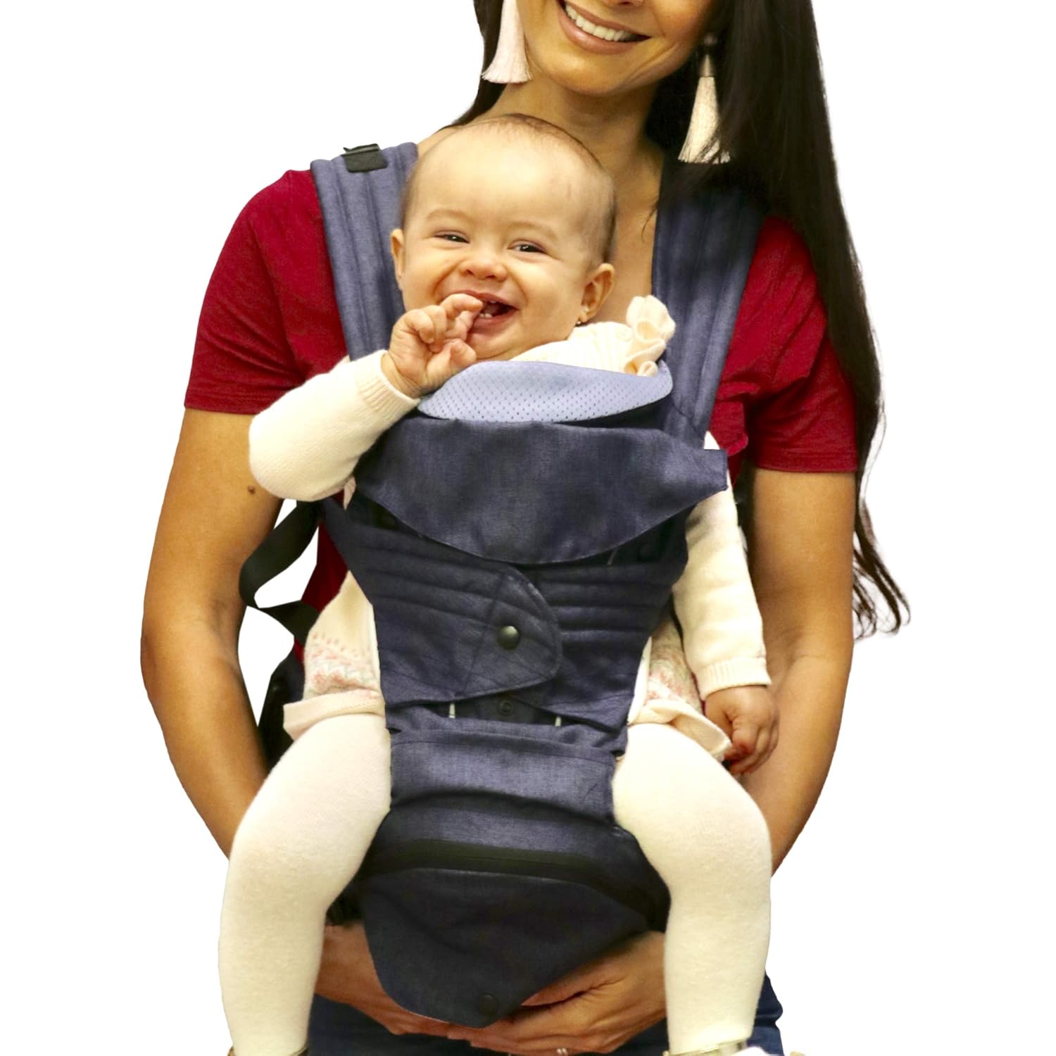ISEE Ergonomic Baby Carrier With Hip Seat, AllPosition Baby Carrier
