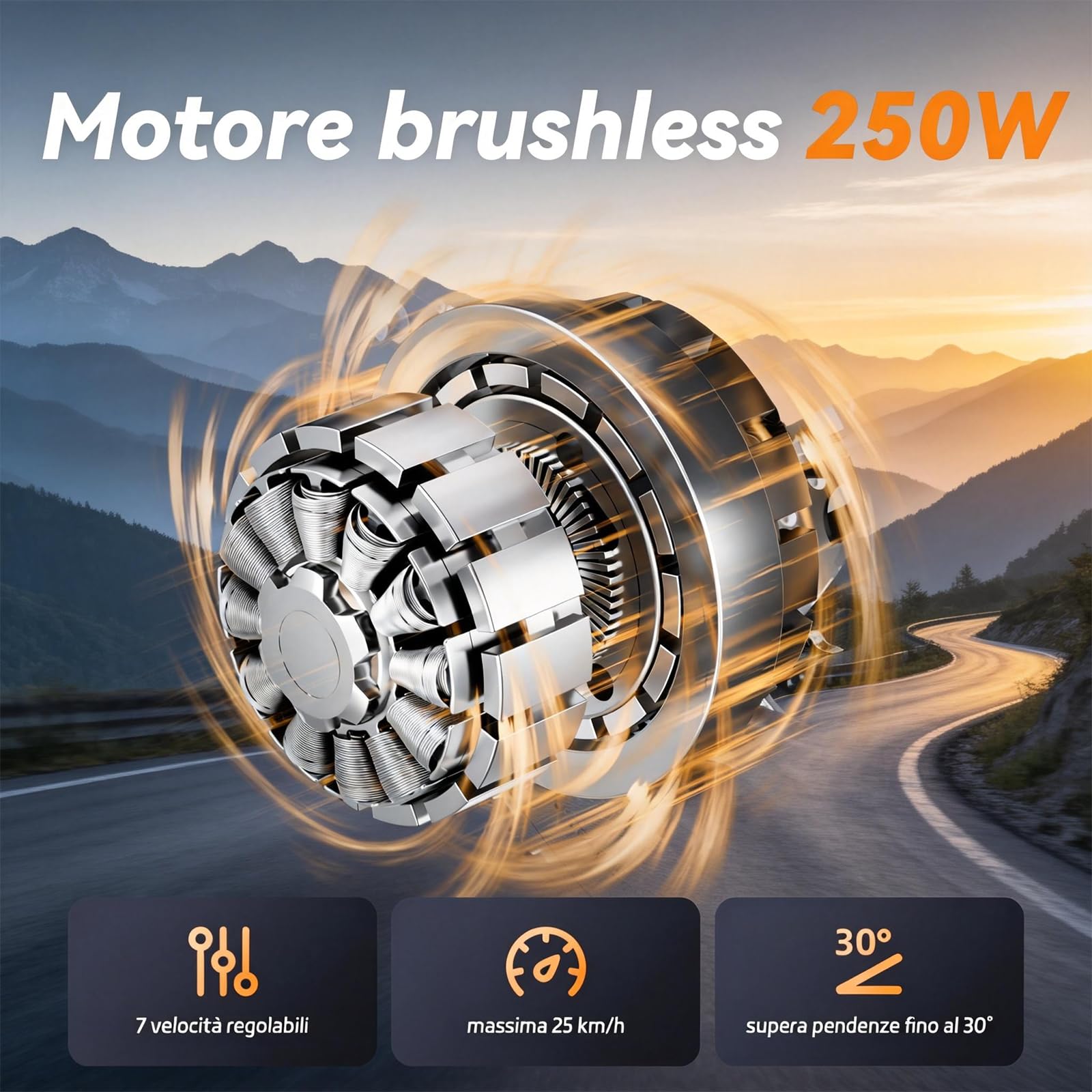 A6 Pro Bici Elettrica Pieghevole, Bicicletta Elettrica da 48V 20Ah Batteria Rimovibile,Velocità Massima 25 km/h, Motore Potente da 250W, Pedalata Assistita per 70-150 km,Gomme 20"×4.0" (Nero)