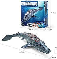 Vista 18 de Mosasaurus - Juguetes de dinosaurio mejorados, juguete de agua con control remoto, juguetes de piscina para niños de 4 a 8 años, dinosaurio RC