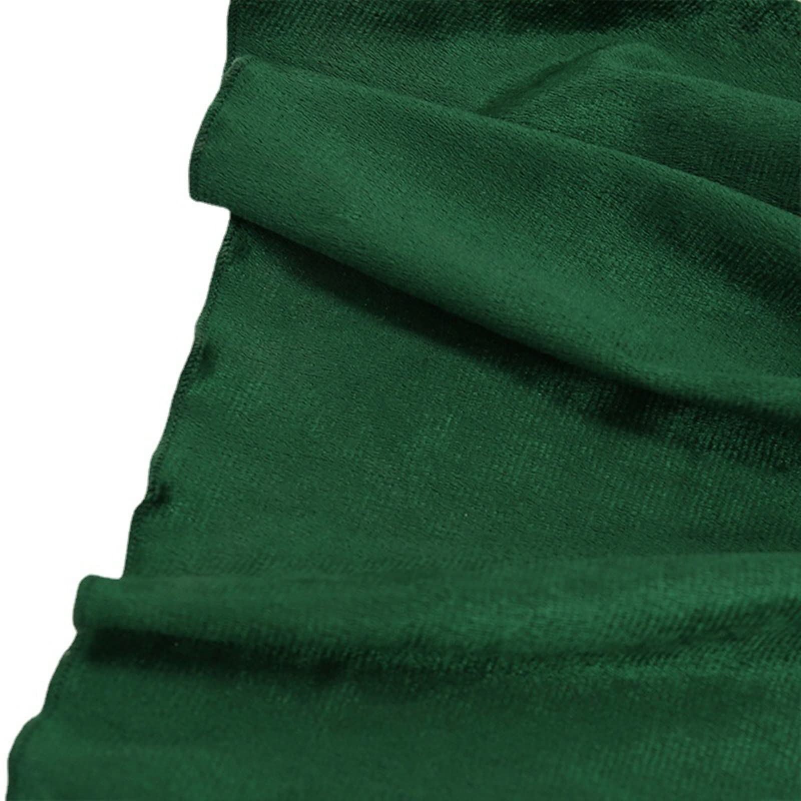 Chemin de Table 300 cm Uni, Chemin de Table Vert Velours Moderne pour Mariage Champetre, 70x300cm