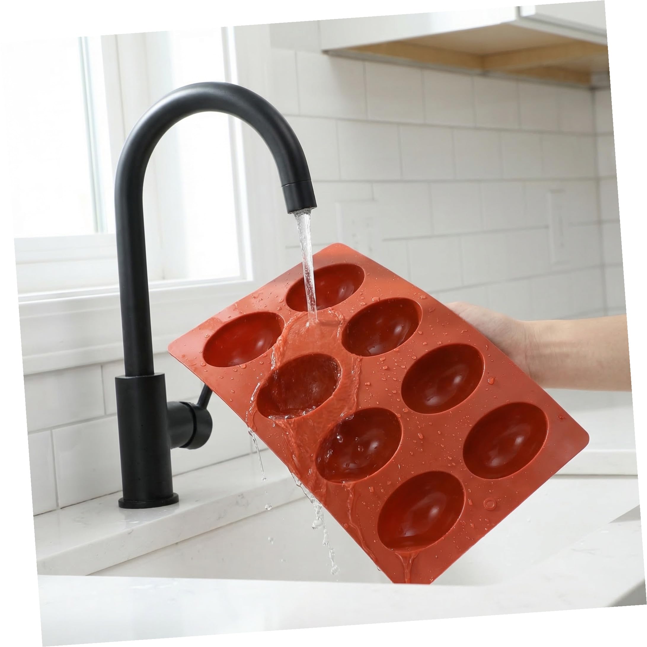 8 Forma De Hacer Chocolate Favores De La Fiesta De Pascua Moldes De Silicona En Forma De Huevo Chocolate Bricolaje Huevo De Pascua De Silicona De Cacao Conejos Vela