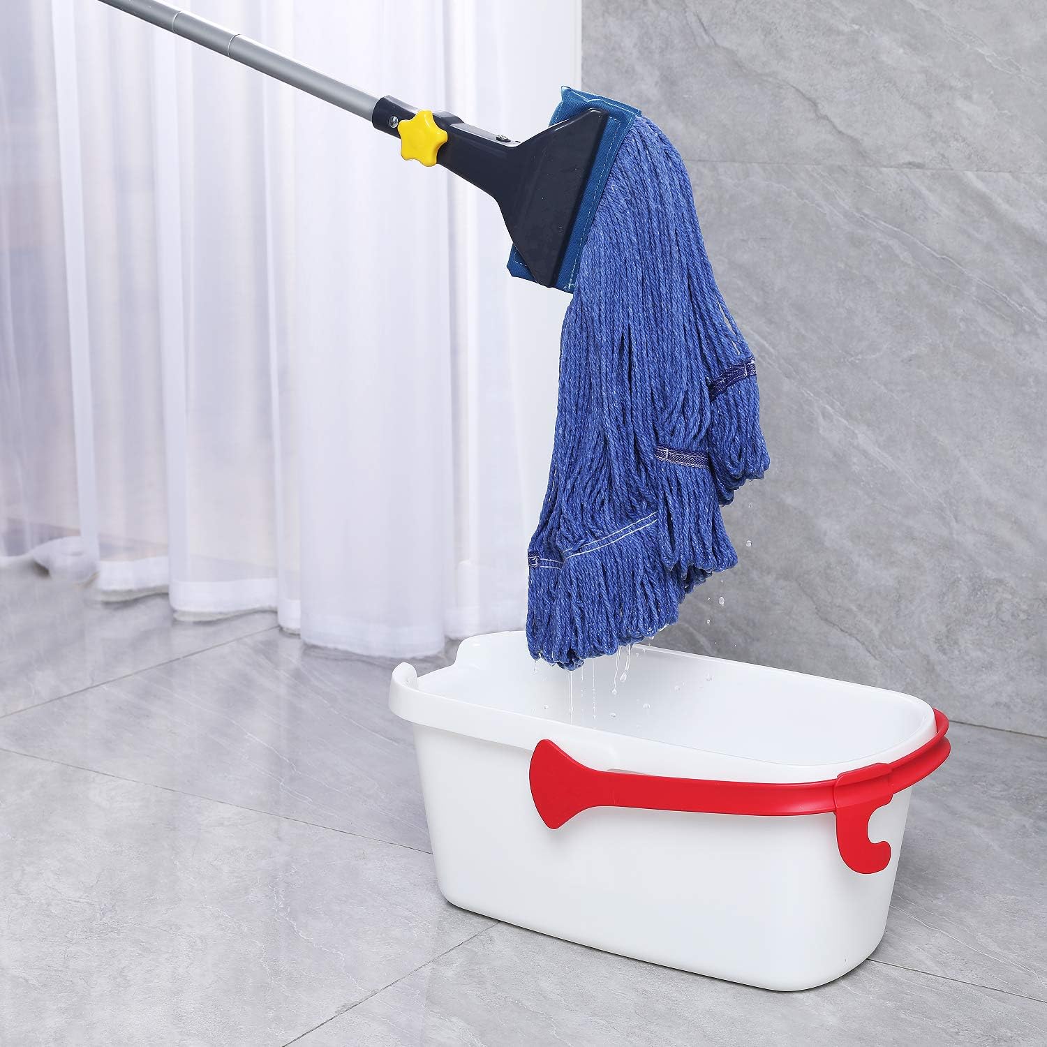 Yocada Looped-End String Wet Mop Head Refill Replacement Heavy Duty Cotton Commercial Industrial Grade Floor Cleaning : Industrial & Scientific