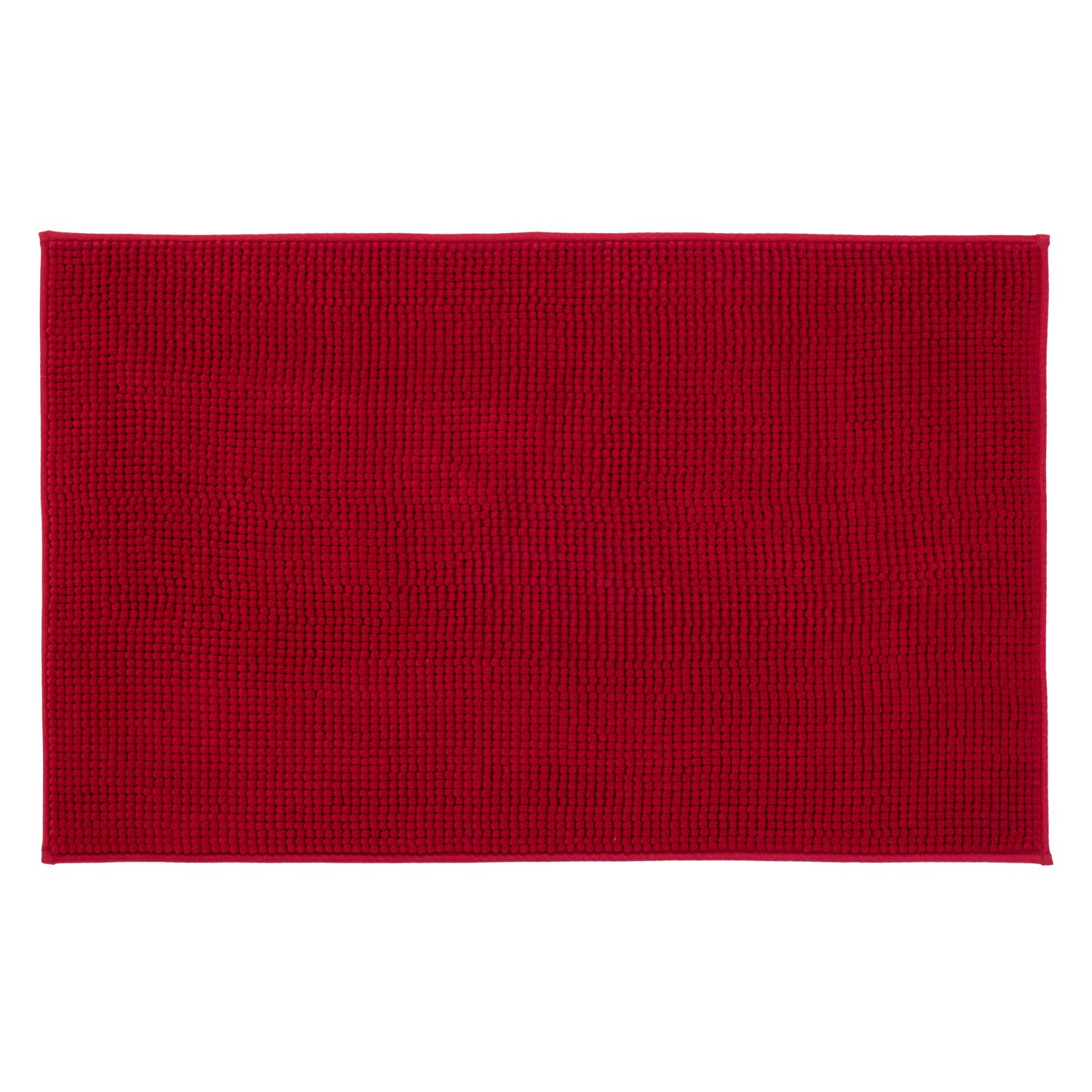 Gözze - Anti-Slip Bath Mat, Super Soft, 100% Microfibre, 60 x 100 cm - Bordeaux