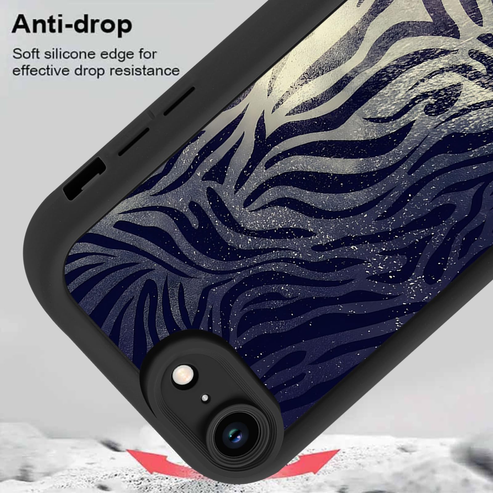 Amazon.com: Cute Stripes Zebra Phone Case for iPhone 8 iPhone 7