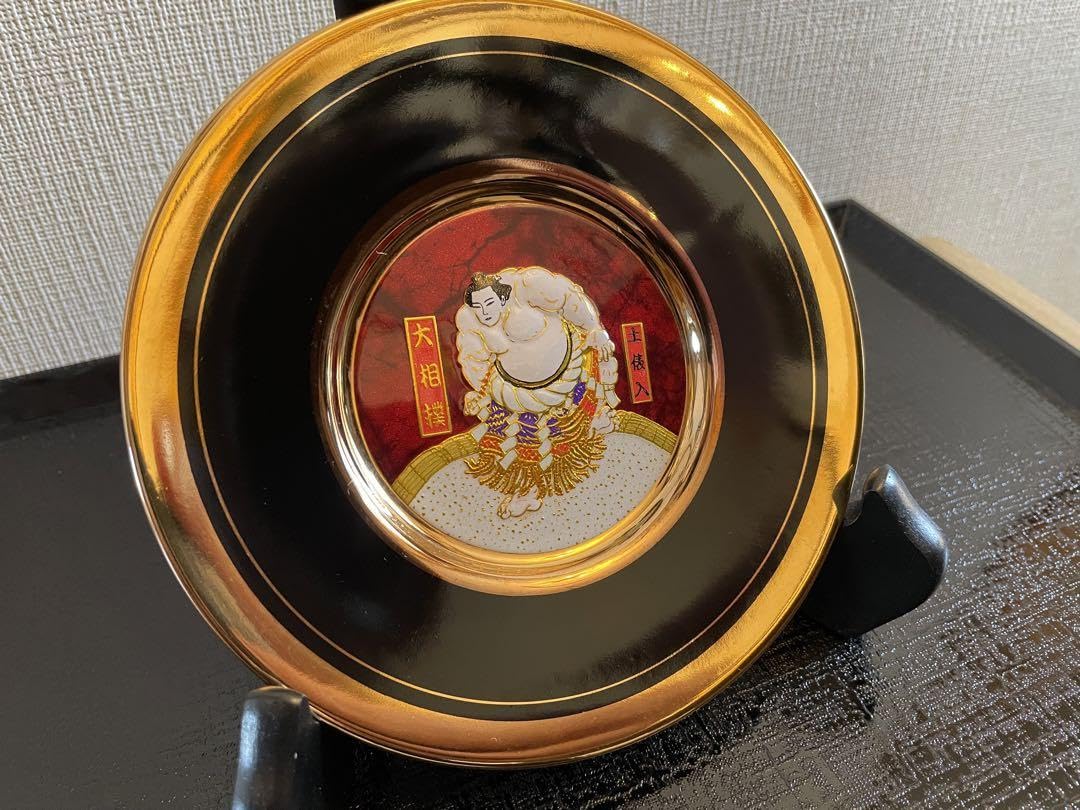 純金 秀山 飾皿20㎝ 猿THE ART OF CHOKIN インテリ小物 ls3Yv 