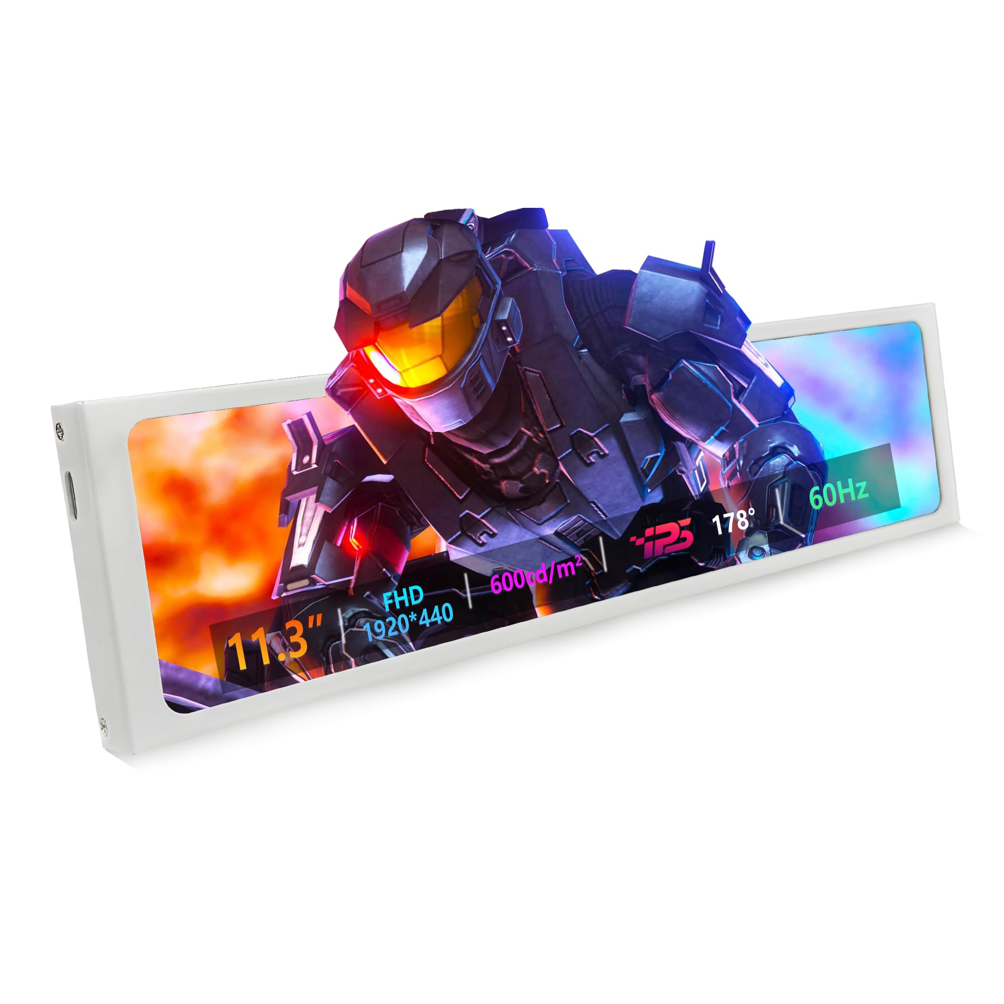 Amazon.co.jp: ZHAOCAILIN 11.3インチストレッチバーモニター