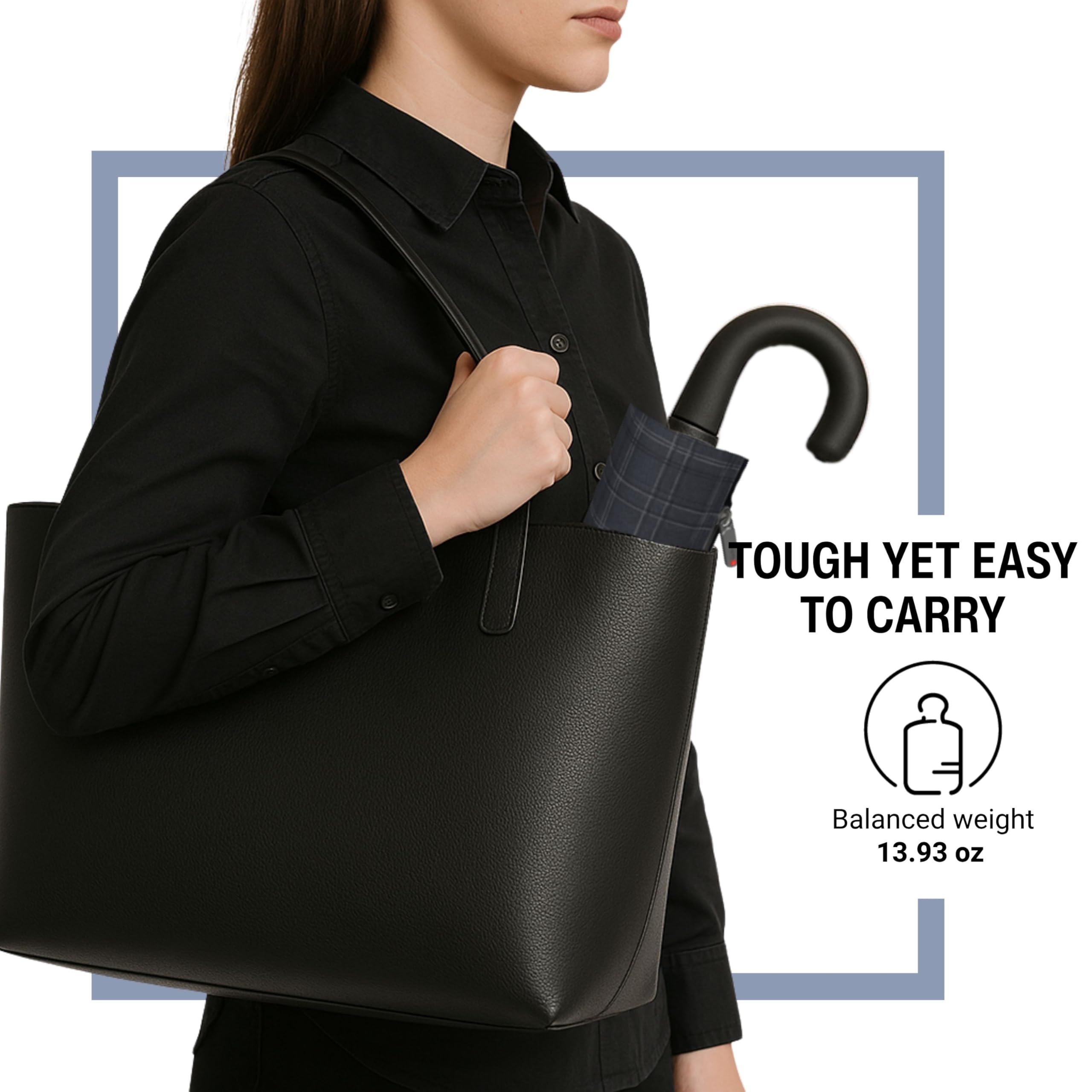 Knirps - Paraguas de bolsillo para hombre (talla 260 mediana), color marrón