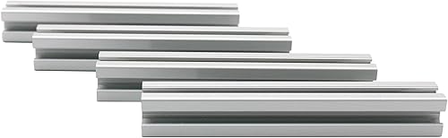 Miniatura 5 de HFS (R) 4 piezas de impresora 3D CNC 2020 piezas de extrusión de perfil de aluminio anodizado estándar europeo para impresora 3D DIY (7.874in)
