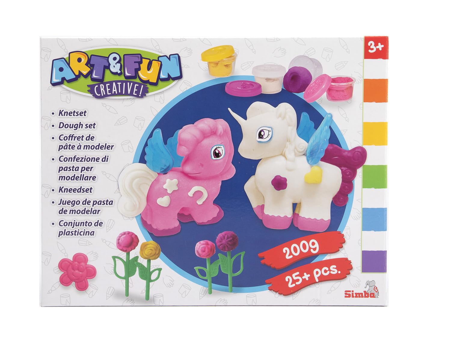 Simba 106326016 - A&F Modeling Clay Set Unicorn - New