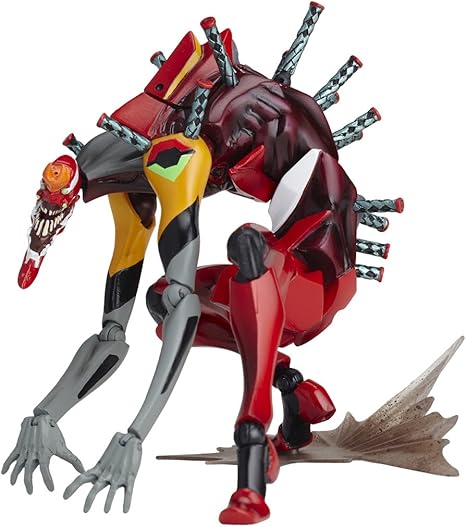 Amazon レガシーofリボルテック エヴァンゲリオン2号機 獣化第2形態 ザ ビースト Lr 035 Abs Pvc塗装済みアクションフィギュア フィギュア ドール 通販