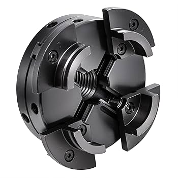 Chi⭐︎kook☆ CXRCY 4Inch Lathe Chuck for Woodworking, 4 Jaw Self