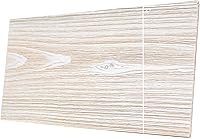Vista 6 de Timberchic Tablones de pared de madera recuperados de agua - Aplicación simple de despegar y pegar. (paquete de muestra) (Pebble)