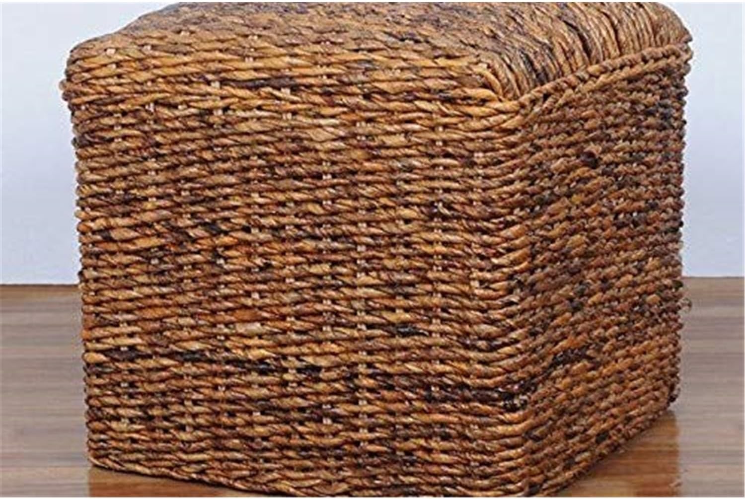 International Caravan Furniture Piece Square Twisted Arizona Ottoman