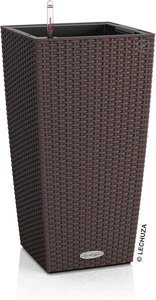 Lechuza 15680 - Kit completo maceta balconera, Blanco, 79 x 19 x 19 - 5