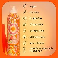 Vista 12 de amika perk up talc-free dry shampoo refreshes roots with a voluminous ‘oomph’ between washes, no white residue, absorbs oil + reduces odor, for