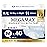 NorthShore MegaMax Adult Overnight Diapers, 12-Hour Tab-Style, Medium, 40 Count Case, White, 32-44 inches, Unisex Incontinence Underwear