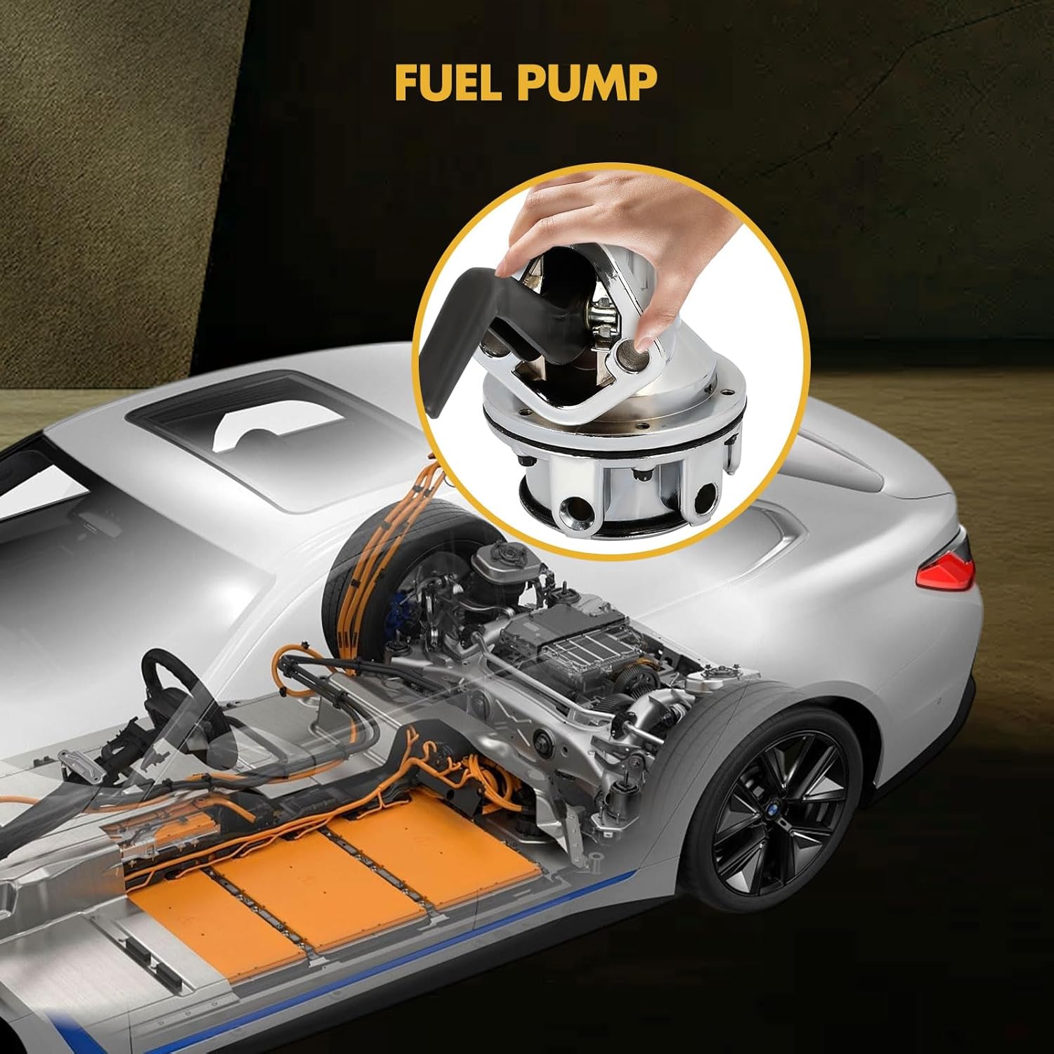 OCPTY High Performance Replacement Mechanical Fuel Pump for Ford 289 302