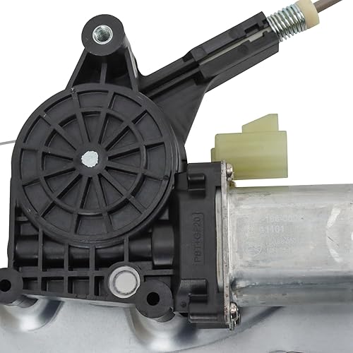 Vista 655 de TRQ Elevalunas eléctrico trasero derecho y conjunto del motor del lado del pasajero Compatible con Ford Escape 2008-2012 Mazda Tribute Mercury