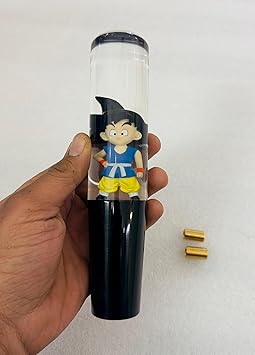 AUTO MT 20cm L-11 Anime Bubble Gear KNOB Acrylic Cartoon Character Car Gear Shifter Knob Crystal Anime Gear knob Universal