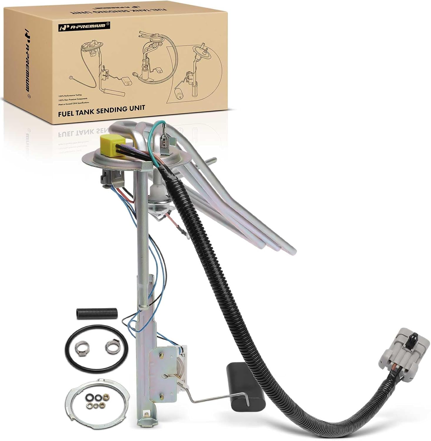 A-Premium Fuel Tank Sending Unit Compatible with Cadillac DeVille, Fleetwood, 1990