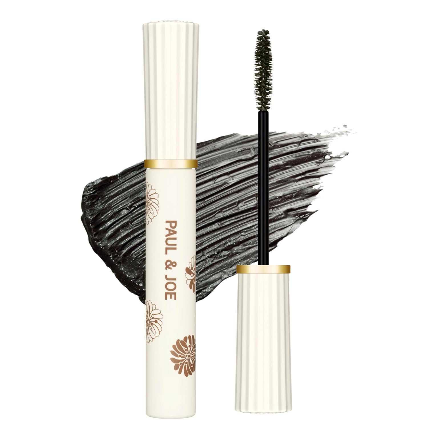 Paul & Joe Mascara, Lash Impact 01 Black, Lengthening, Curling & Separating Formula with Catchlight Effect, Waterproof, Buildable, 0.24 oz