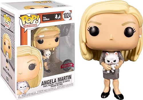 Miniatura 2 de Funko Pop! The Office Angela con Sprinkles Cat Exclusivo