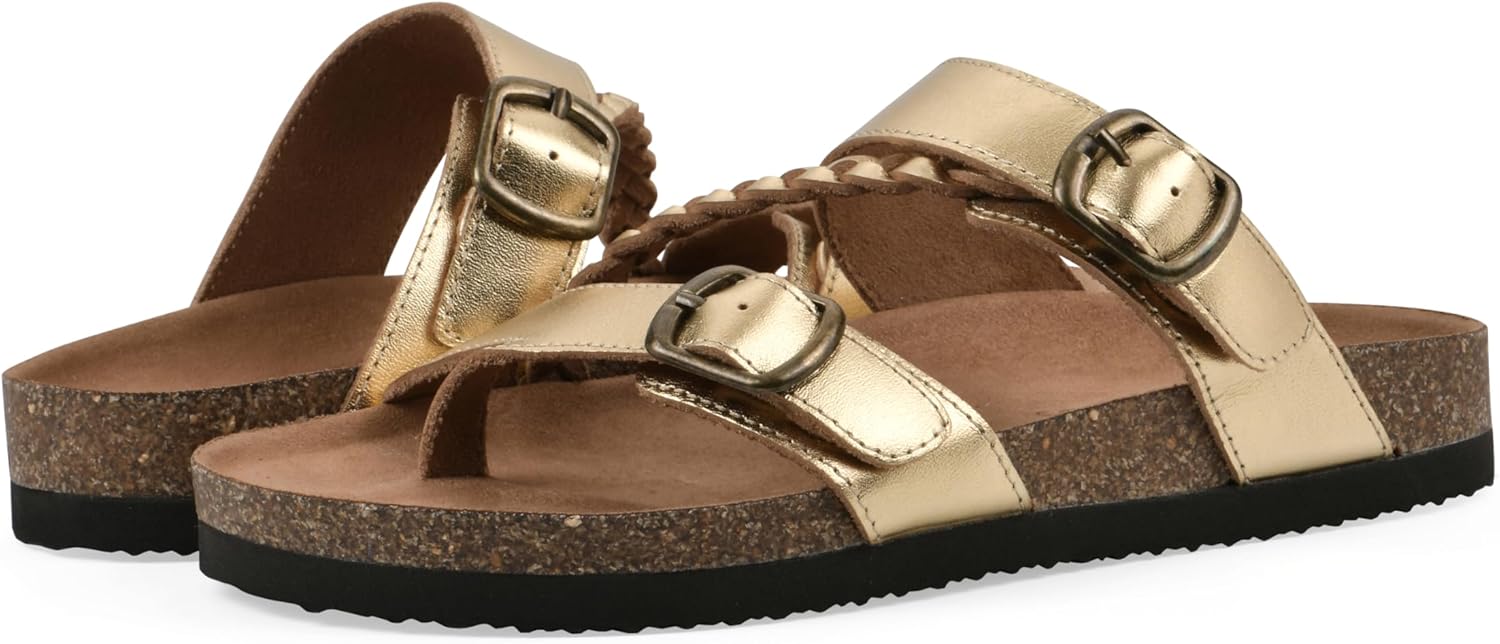 WHITE MOUNTAIN Women's Hammy Braided Signature Comfort-Molded Footbed Sandal - Image 2