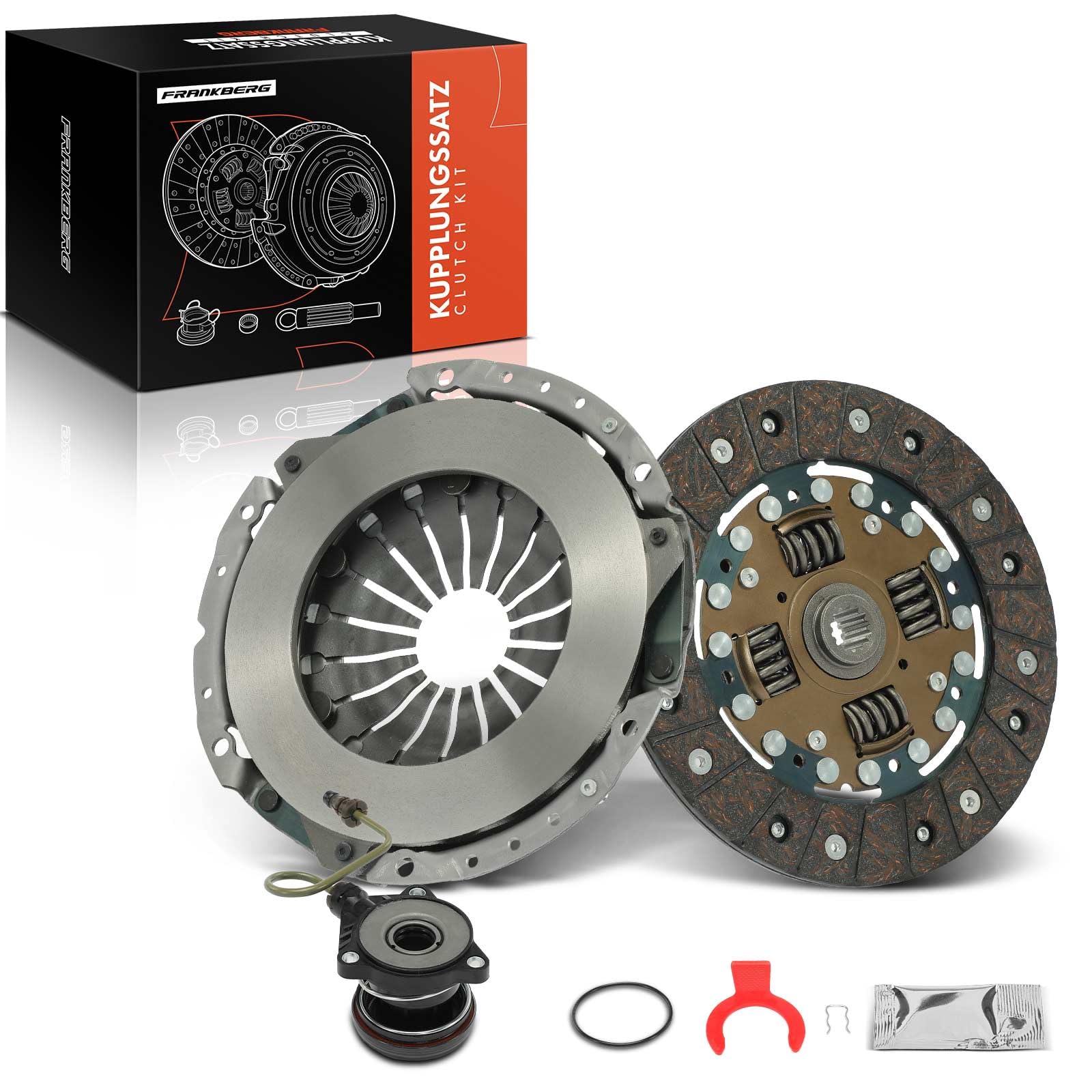 Frankberg Kupplungssatz Kompatibel mit Aveo Schrägheck T300 1.2L 1.4L 2011-2024 Astra G Caravan T98 1.2L-1.6L 1998-2004 Astra H A04 1.2L 2005-2010 Replace# 24422061