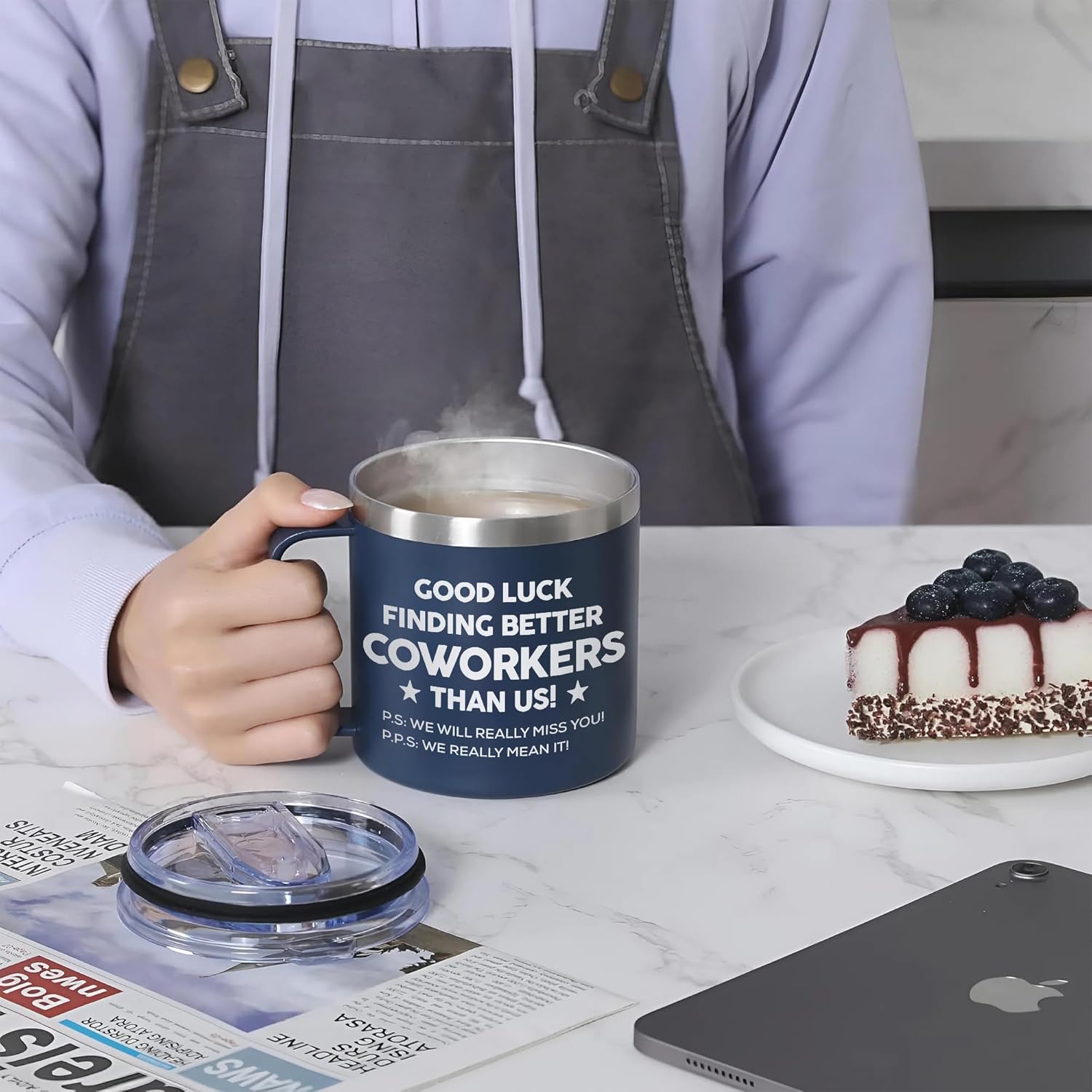 Gossby 14oz Coworker Tumbler - Good Luck Finding Better Coworkers - Farewell, Leaving Job, Going Away, Goodbye Gift for Women Men Coworker, Boss, Employee, Friend, Colleague - Christmas Birthday Gift - Image 7