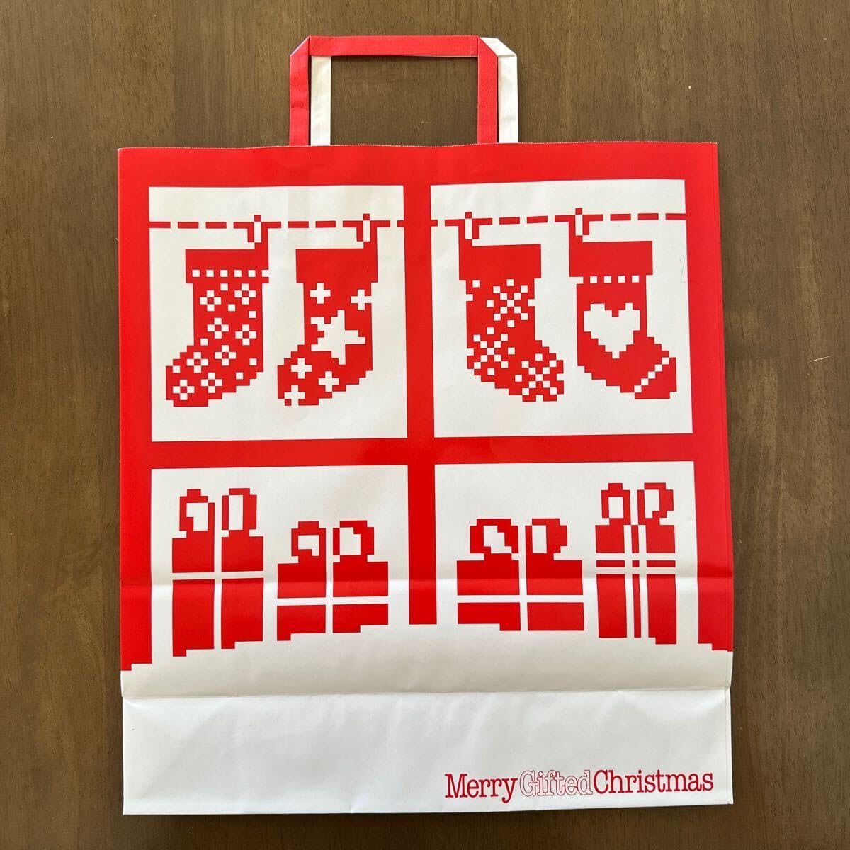 Amazon.co.jp: PLAZA プラザ クリスマス 紙袋 大サイズ 6枚 プレゼント