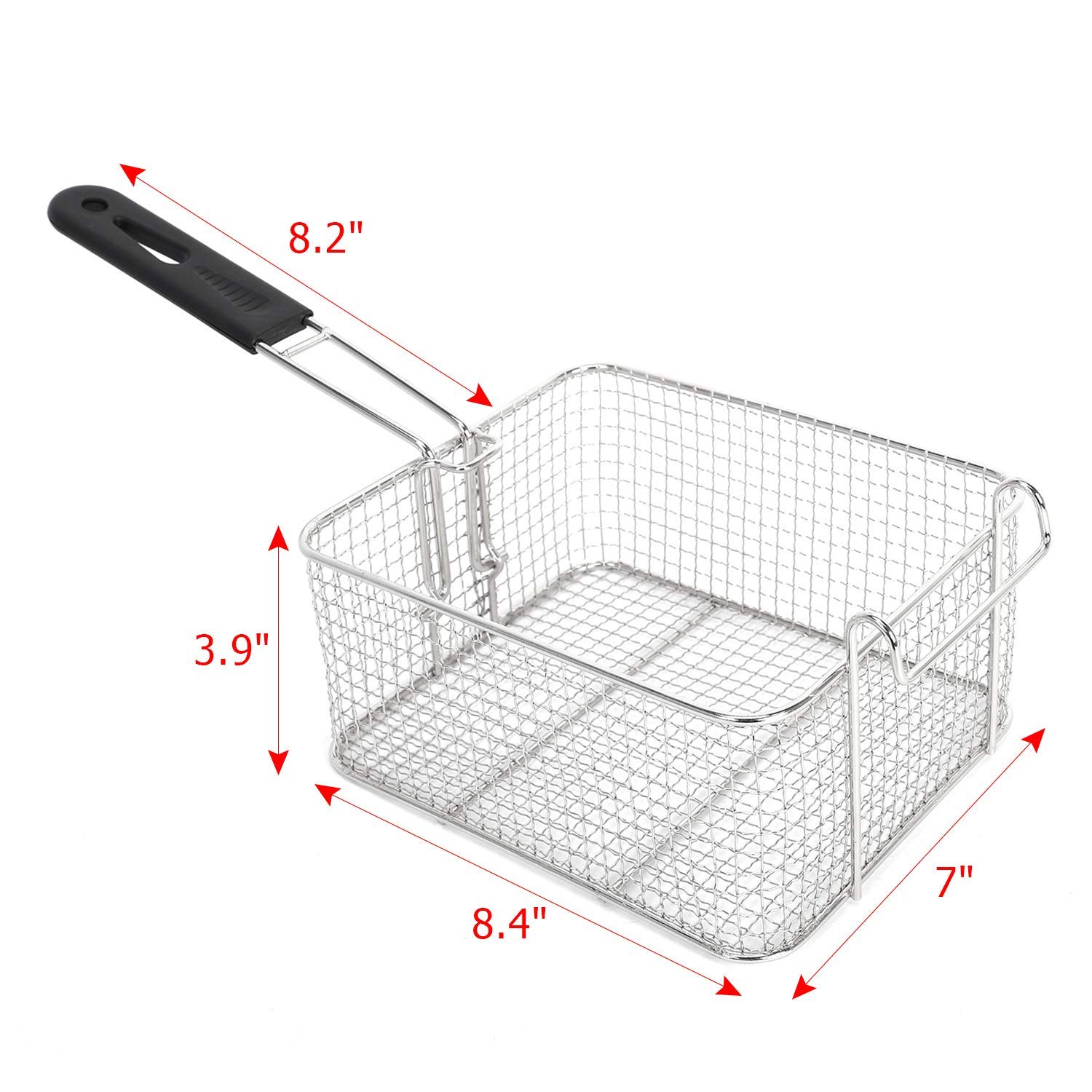 Freidora eléctrica Comercial para encimera, freidora de Aceite, 12 litros, 5000W, freidora de Acero Inoxidable con Temporizador y Control de Temperatura para Restaurante y Uso doméstico (Tan