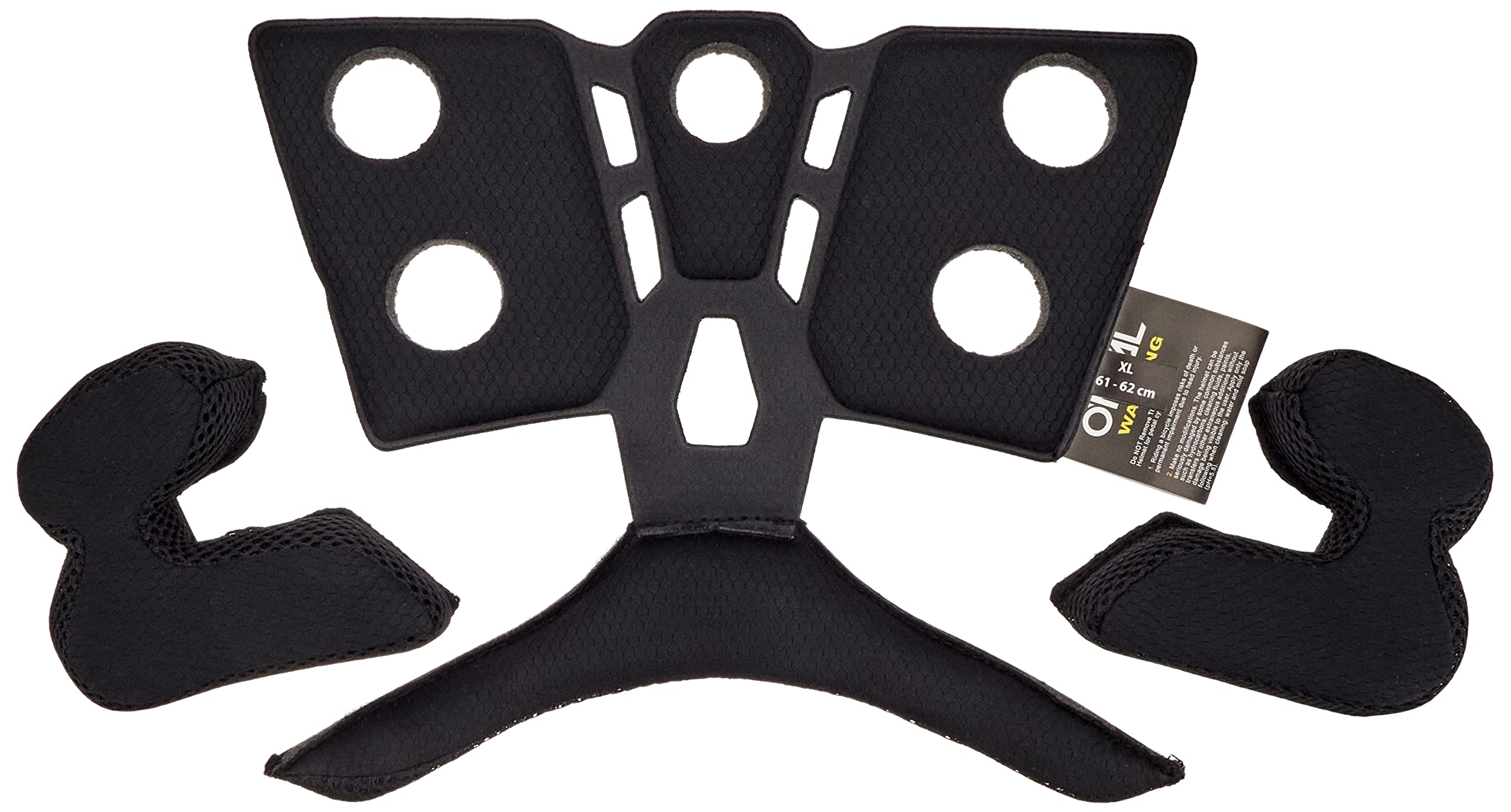 O'NEAL 0505-995 Lining & Cheek Pads, Black, XL (61-62 cm)