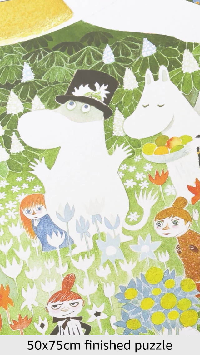 Flame Tree Puzzle Per Adulti 1000 Pezzi – Moomin: A Dangerous Journey