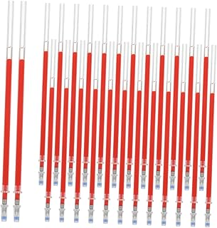 100pcs Press-Type Pen Refills for Gel and Ballpoint Pens Smooth Writing Replacement Ink for Office and School Use Portable and Convenient Stationery Supplies