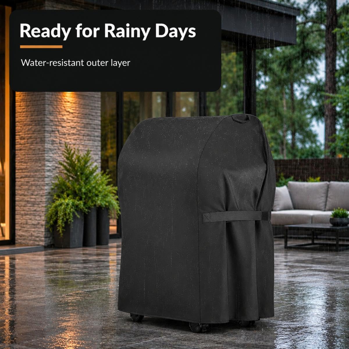 Funda Barbacoa Impermeable para Campingaz Class 3 L 2014-2014 | Cubierta Barbacoa de Gas Cubierta BBQ de Parrilla Protector Funda BBQ Exterior Anti Viento Polvo Humedad Resistente Sol Nieve