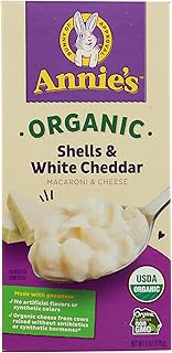 Annie's Homegrown Organic Macaroni & Cheese - Shells & White Cheddar - 6 oz