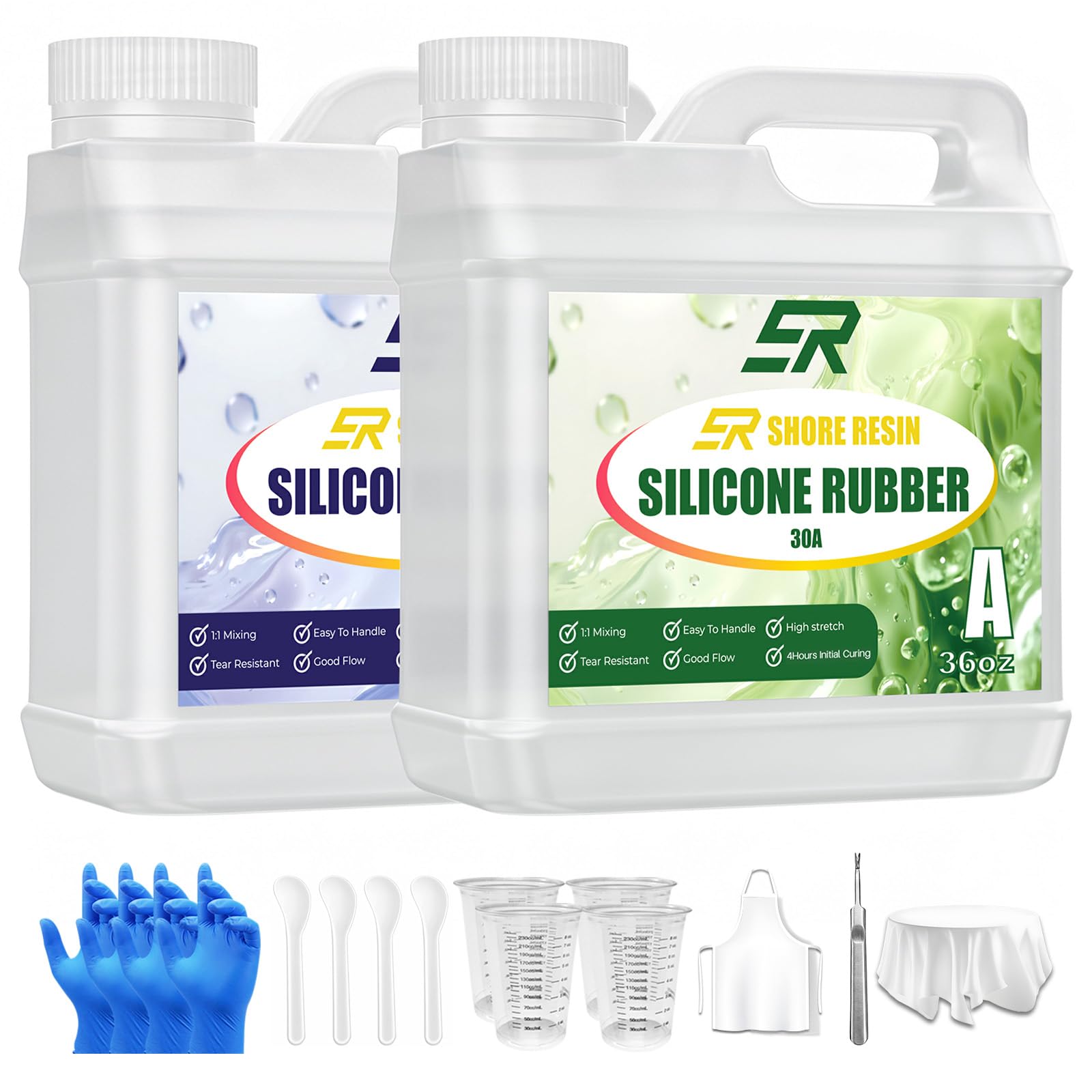 SHORE RESIN Silicone Mold Making Kit
