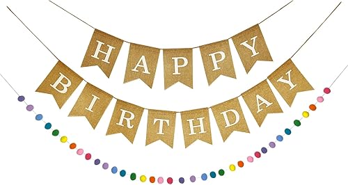 Miniatura 7 de Kit de pancartas personalizadas, 95 banderas de arpillera, números y símbolos de letras impresas blancas, cuerda y aguja, pancarta personalizada