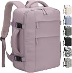 Pritent Travel Backpack for Women Man, Travel Bag Airline Approved Laptop Backpack Carry on Weekender Bag for Trip