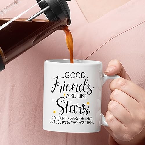 Vista 82 de Taza de café blanca de 2 mejores amigos, 11 onzas, 15 onzas, taza de amistad personalizada para mujeres, mejor amiga, mejor amiga, hermana, hermana