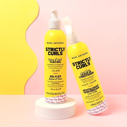 Miniatura 10 de Marc Anthony Define & Hold - Gel de peinado flexible, rizos estrictos, rizos medianos a gruesos, alta sujeción, control de encrespamiento de larga