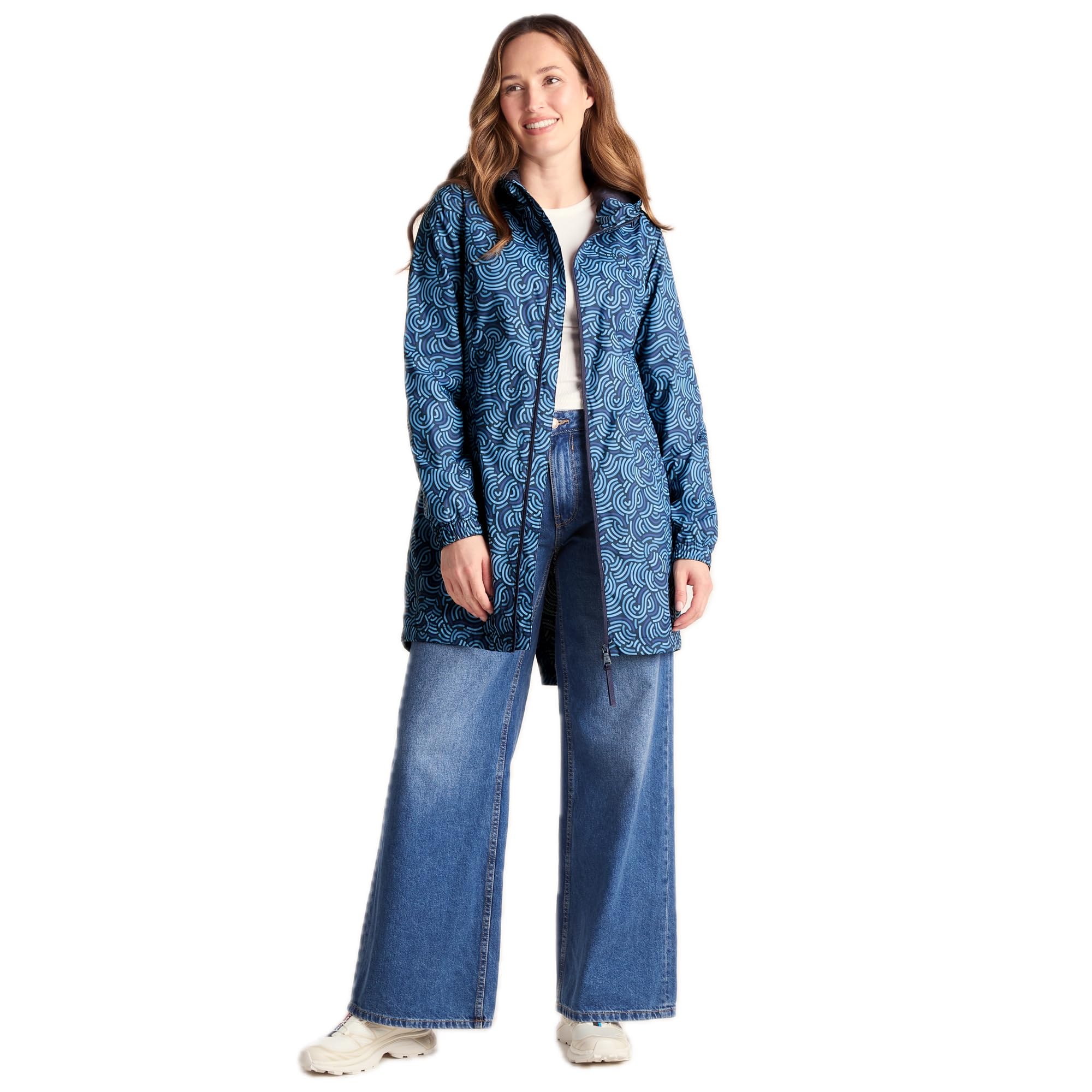 TOG24 Women's 'Kilnsey' Waterproof Jacket in Blue | Size: 18