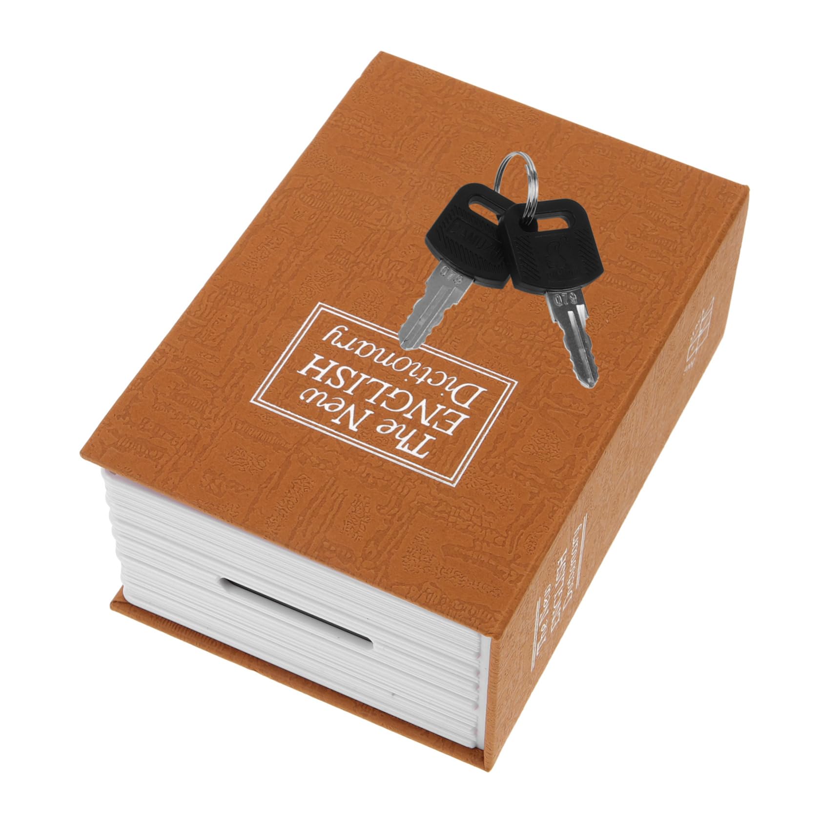 Angoily 4piezas Caja De Seguridad Forma De Con Cerradura Alcancía Para De y Billetes Caja De Almacenaje Retro