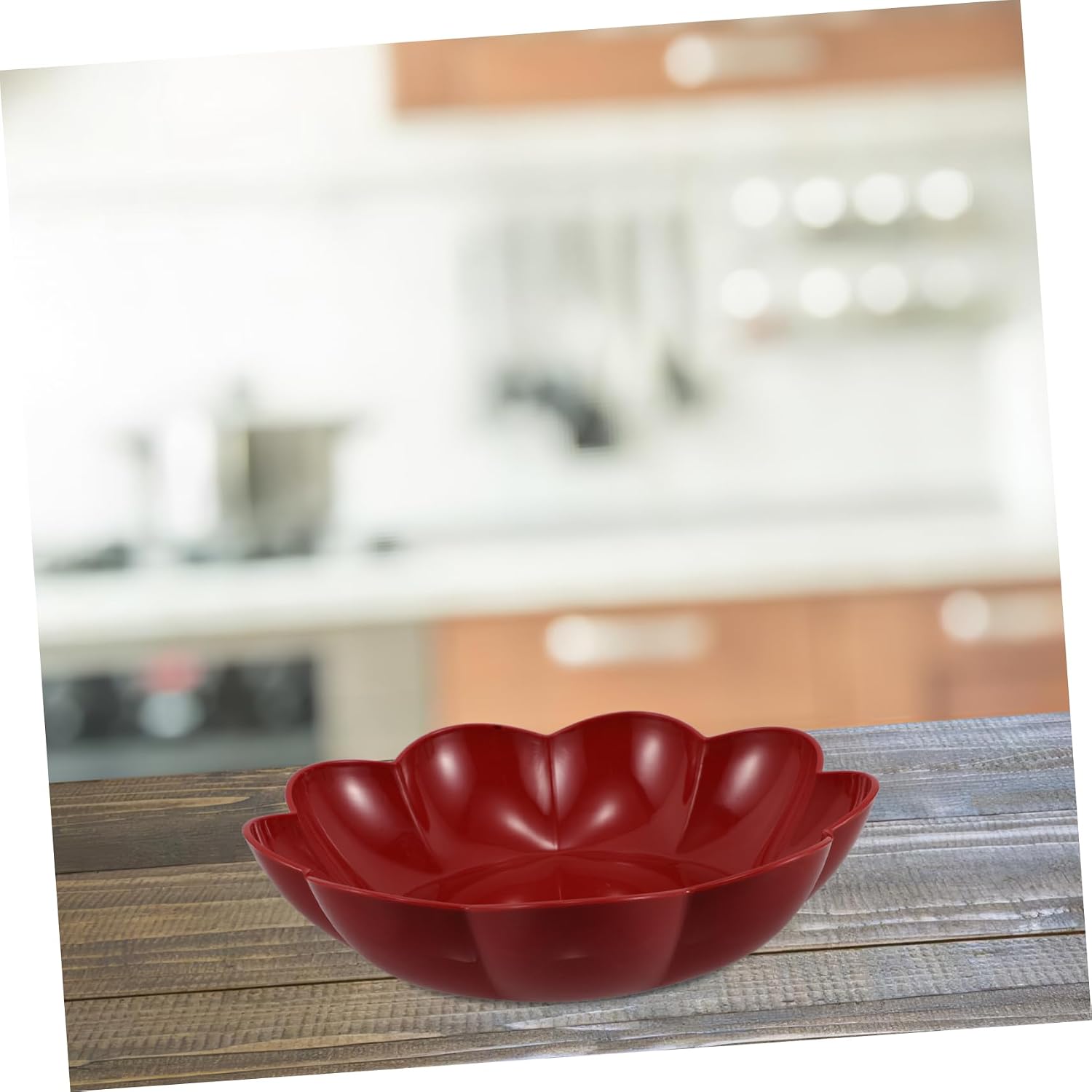 2pcs round Plastic Serving Platters Candy Plate for Home Xmas