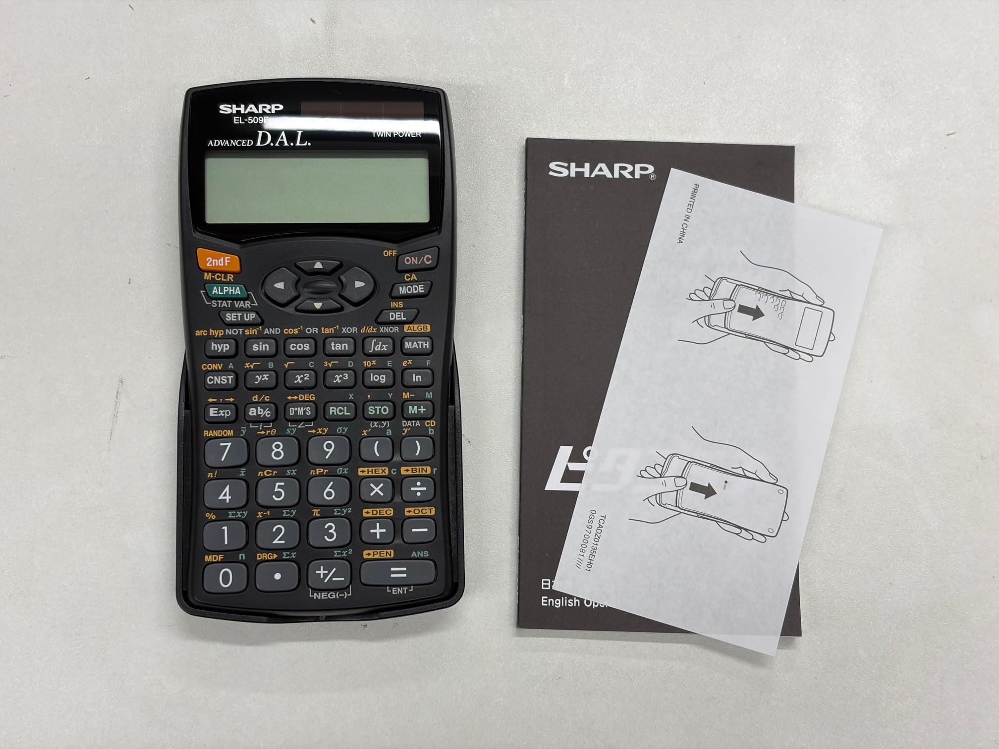 【中古】「非常に良い」シャープ Pythagoras スタンダード関数電卓 10桁 253関数・機能 EL-509F-X Amazon | SHARP Pythagoras スタンダード関数電卓 10桁 253関数・機能